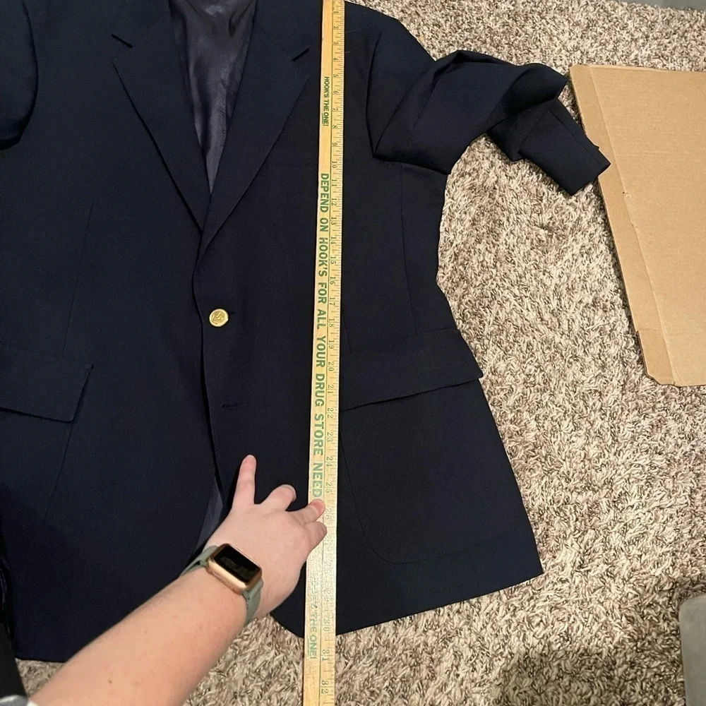 Farah Navy suit jacket